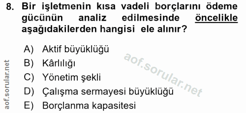 Soru 8