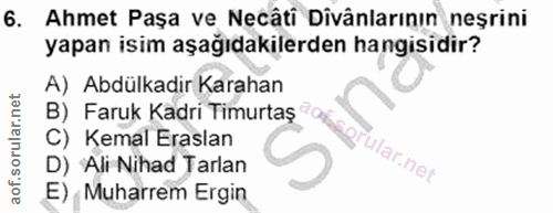 Soru 6