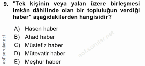 Soru 9