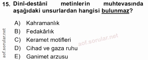 Soru 15