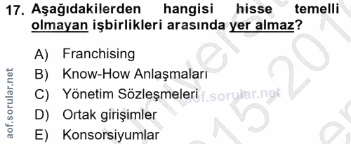 Soru 17