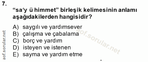 Soru 7