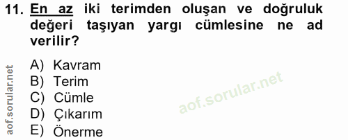 Soru 11