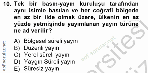 Soru 10