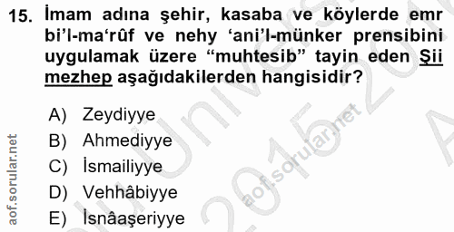 Soru 15