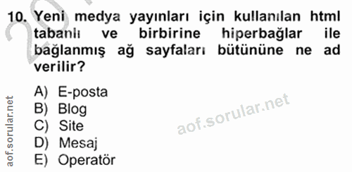 Soru 10