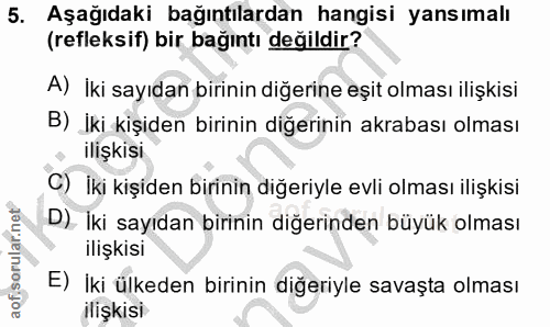 Soru 5