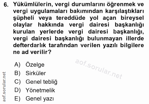 Soru 6