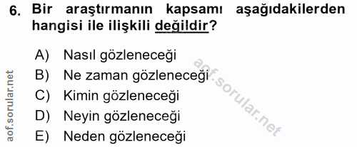 Soru 6