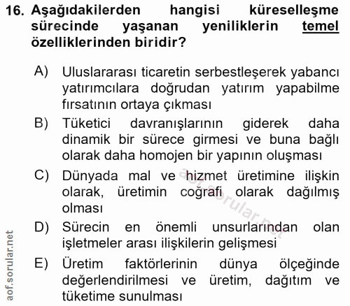 Soru 16