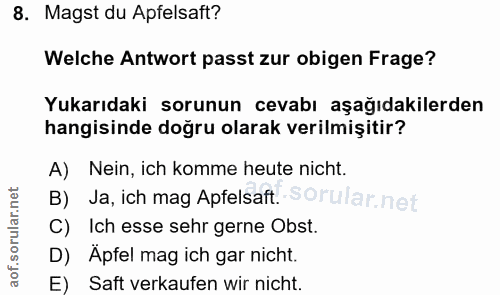 Soru 8
