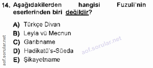 Soru 14