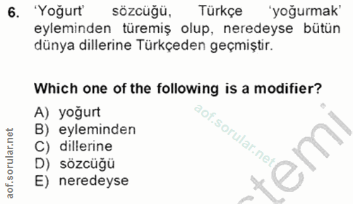 Soru 6