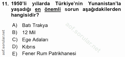 Soru 11