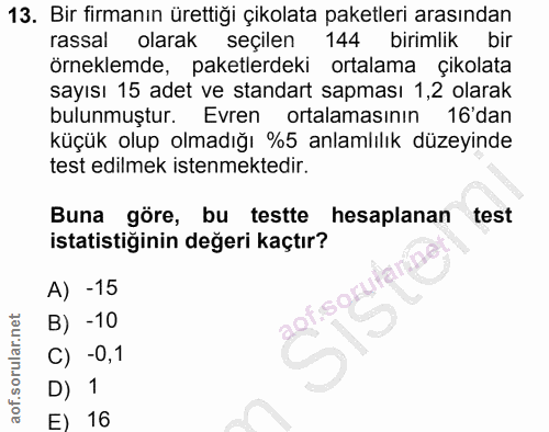 Soru 13