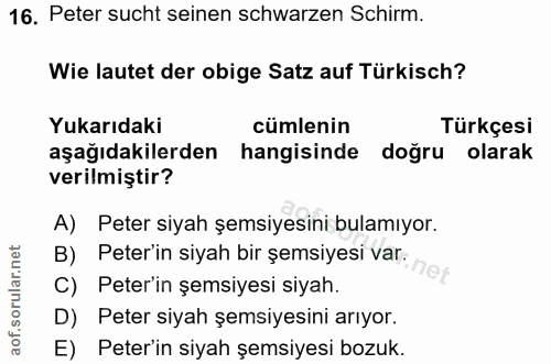 Soru 16