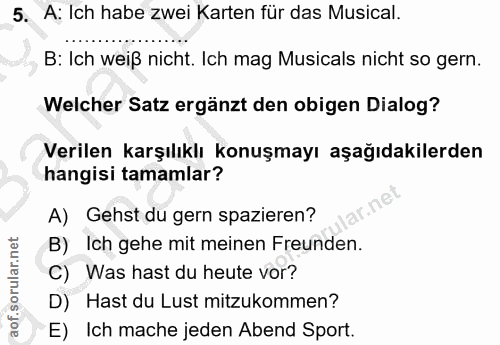 Soru 5