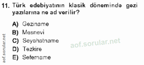 Soru 11