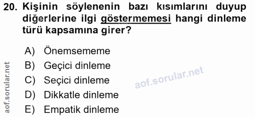 Soru 20