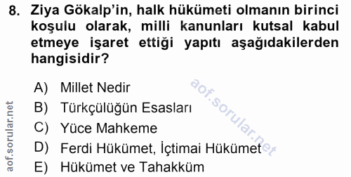 Soru 8