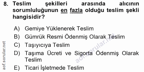 Soru 8