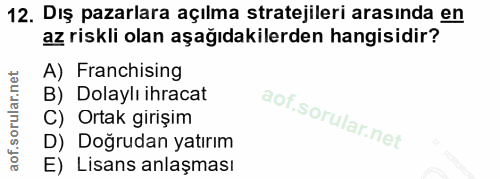 Soru 12