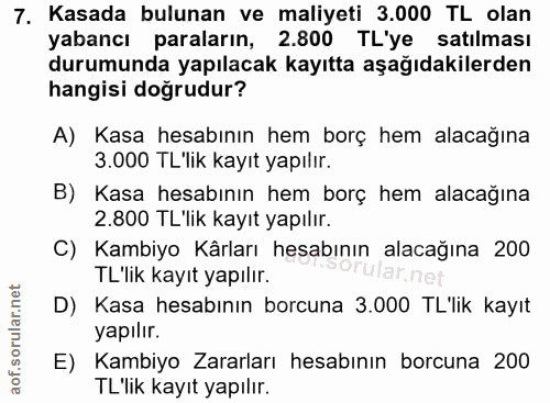 Soru 7