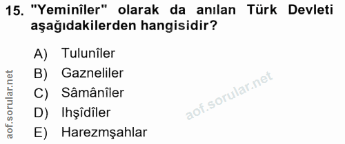 Soru 15
