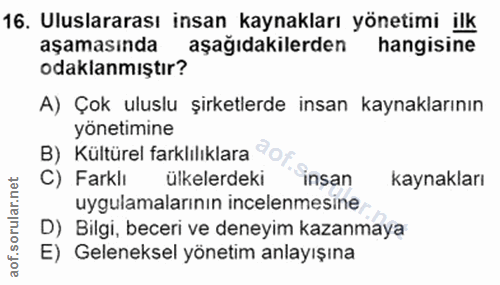 Soru 16