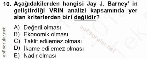 Soru 10