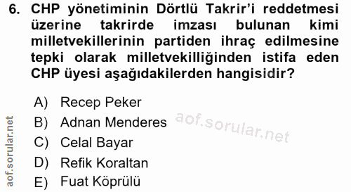 Soru 6
