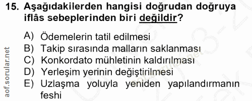 Soru 15