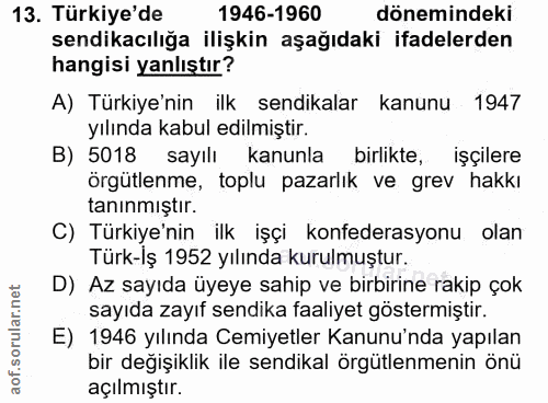 Soru 13