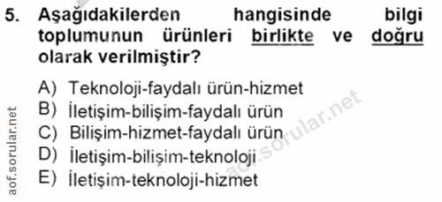 Soru 5