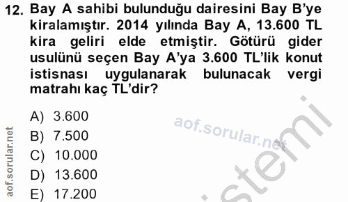 Soru 12