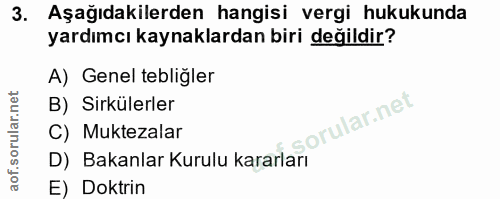Soru 3