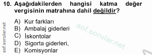Soru 10