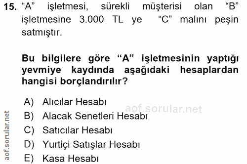Soru 15