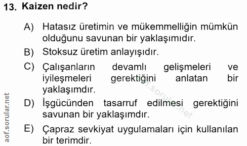 Soru 13