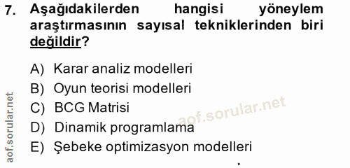 Soru 7