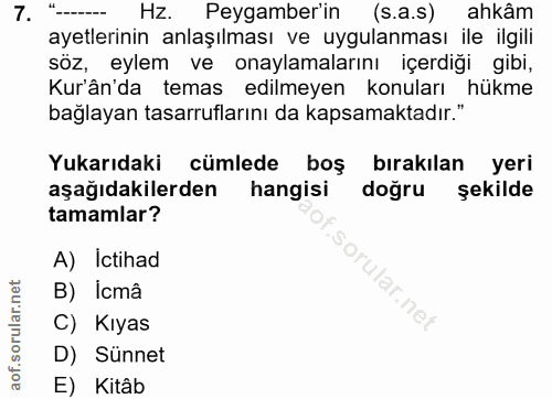 Soru 7