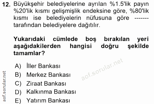 Soru 12