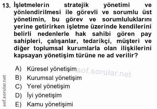 Soru 13