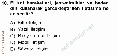 Soru 10