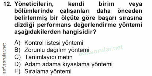 Soru 12