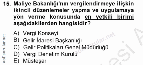 Soru 15