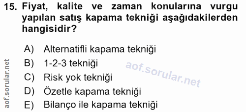 Soru 15