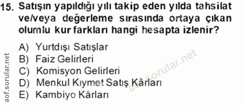 Soru 15