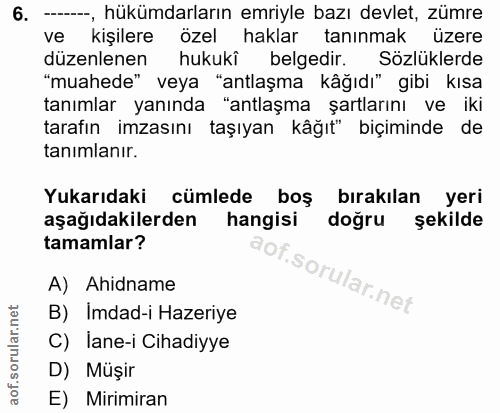 Soru 6