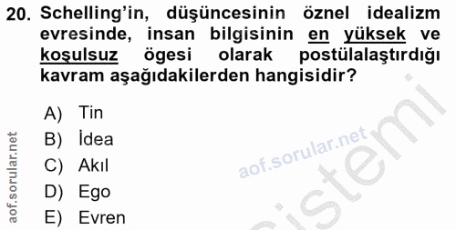 Soru 20